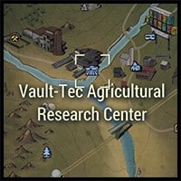 Vault-Tec Agricultural Center - Map Location