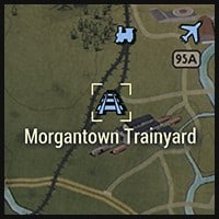Morgantown Trainyard - Map Location