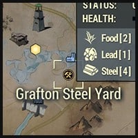 Grafton Steel Yard - Map Location