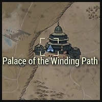 Palace of the Winding Path Map Location - Fallout 76 Ceramic