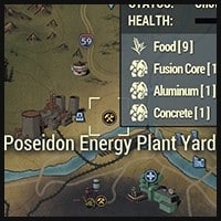 Poseidon Energy Plant Yard - Map Location