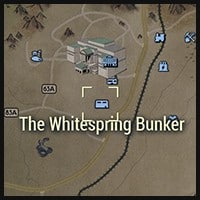 Whitesprings Bunker - Map Location