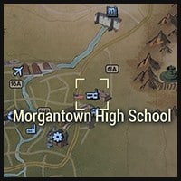 Morgantown High School - Map Location