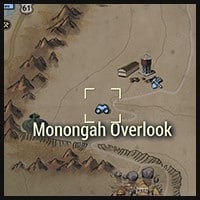 Monongah Overlook - Map Location