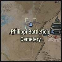 Philippi Battlefield Cemetery - Map Location