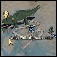 Oil Seep Near Wavy Willard's Water Park