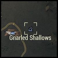 Gnarled Shallows - Map Location