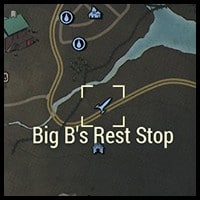Big B's Rest Stop - Map Location