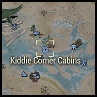 Kiddie Corner Cabins - Map Location