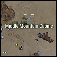 Middle Mountain Cabins - Map Location