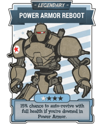 Power Armor Reboot - Legendary Perk Card