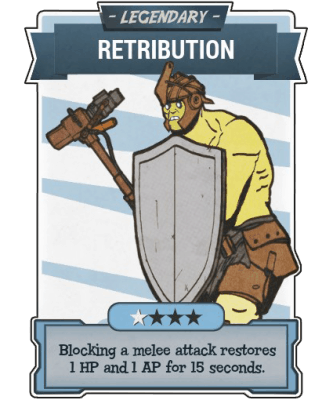 Retribution - Legendary Perk Card