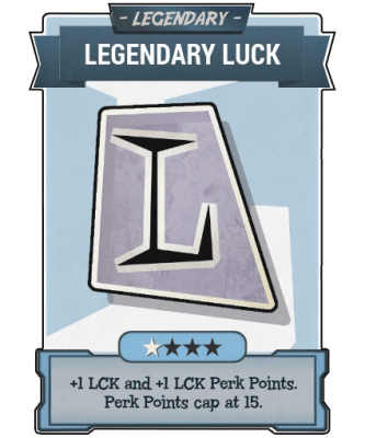 Legendary Luck - Legendary Perk Card