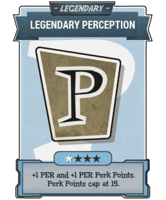 Legendary Perception - Legendary Perk Card