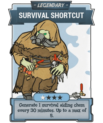 Survival Shortcut - Legendary Perk Card