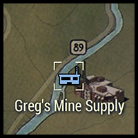 Greg's Mine Supply - Map Location
