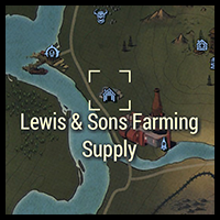 Lewis & Son's Farming Supply Map Location - Fallout 76 Ceramic